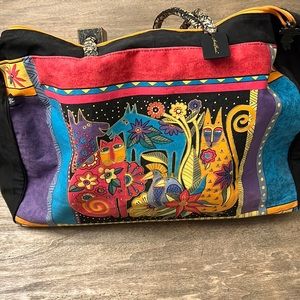 Laurel Burch Canvas Large Tote NWOT